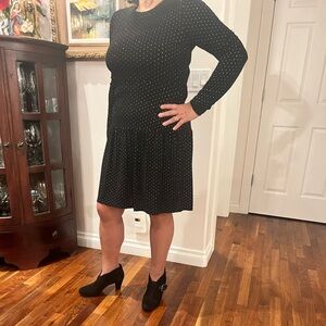 Michael Kors gorgeous black dress with sparkle detail